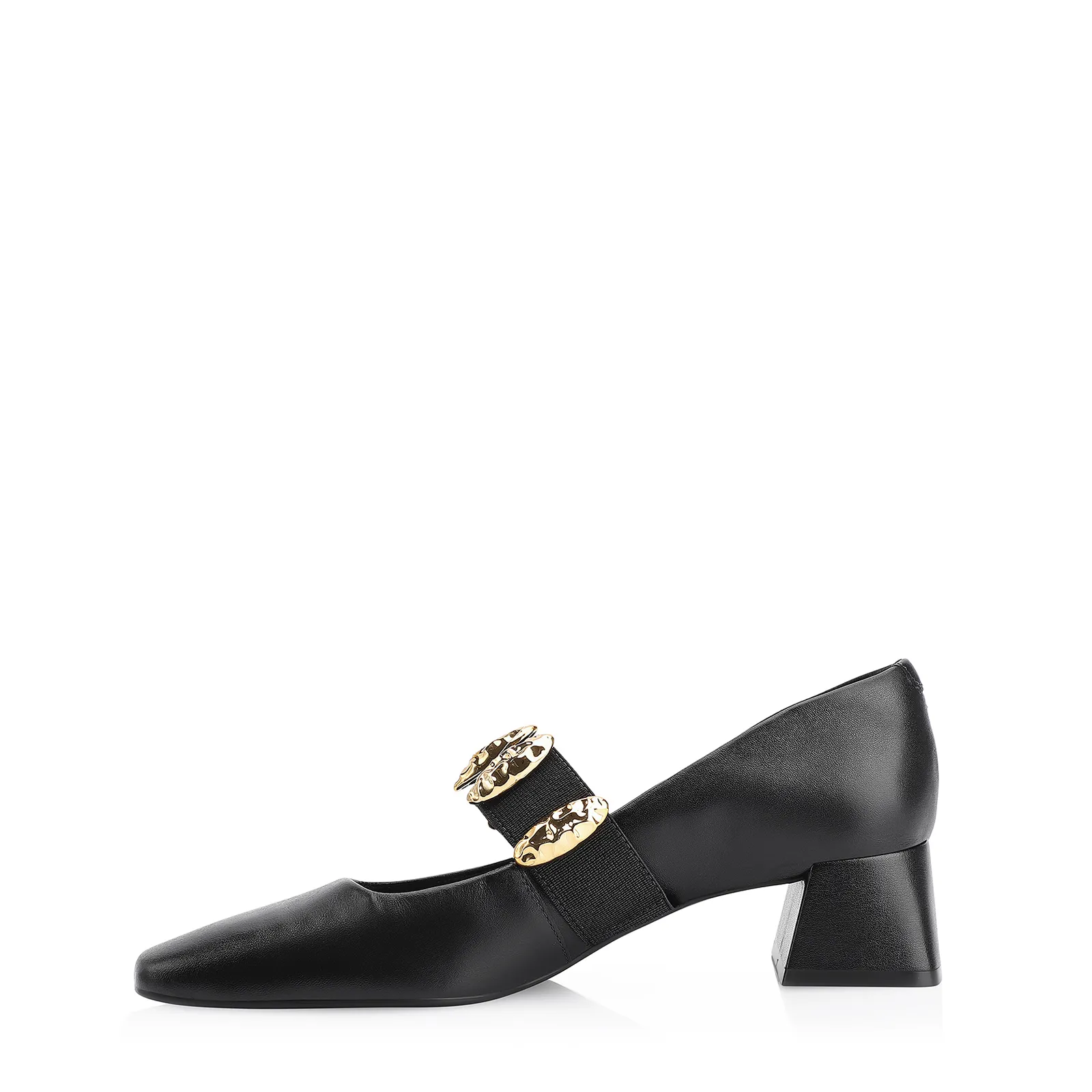 Scarpin Couro Preto