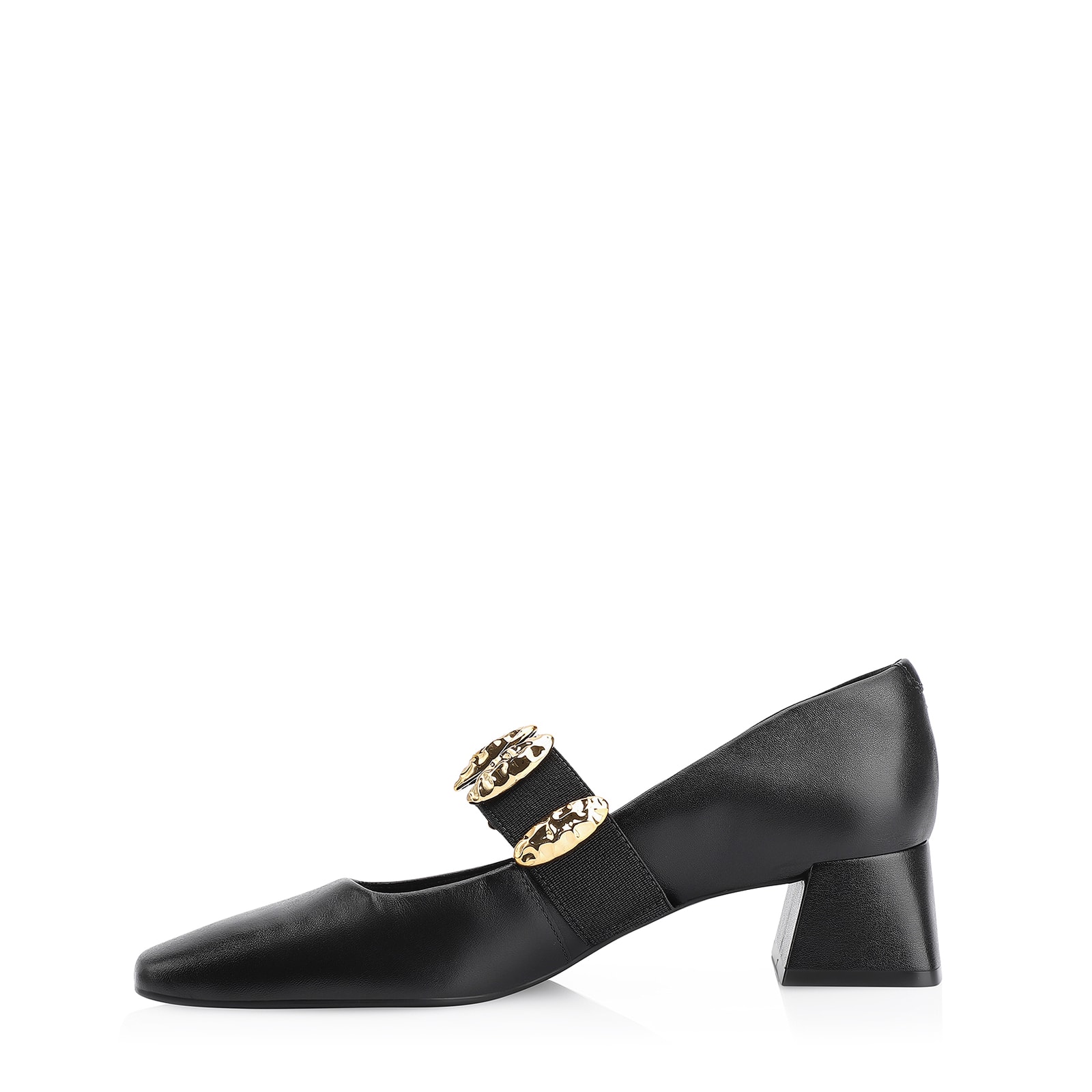 Scarpin Couro Preto