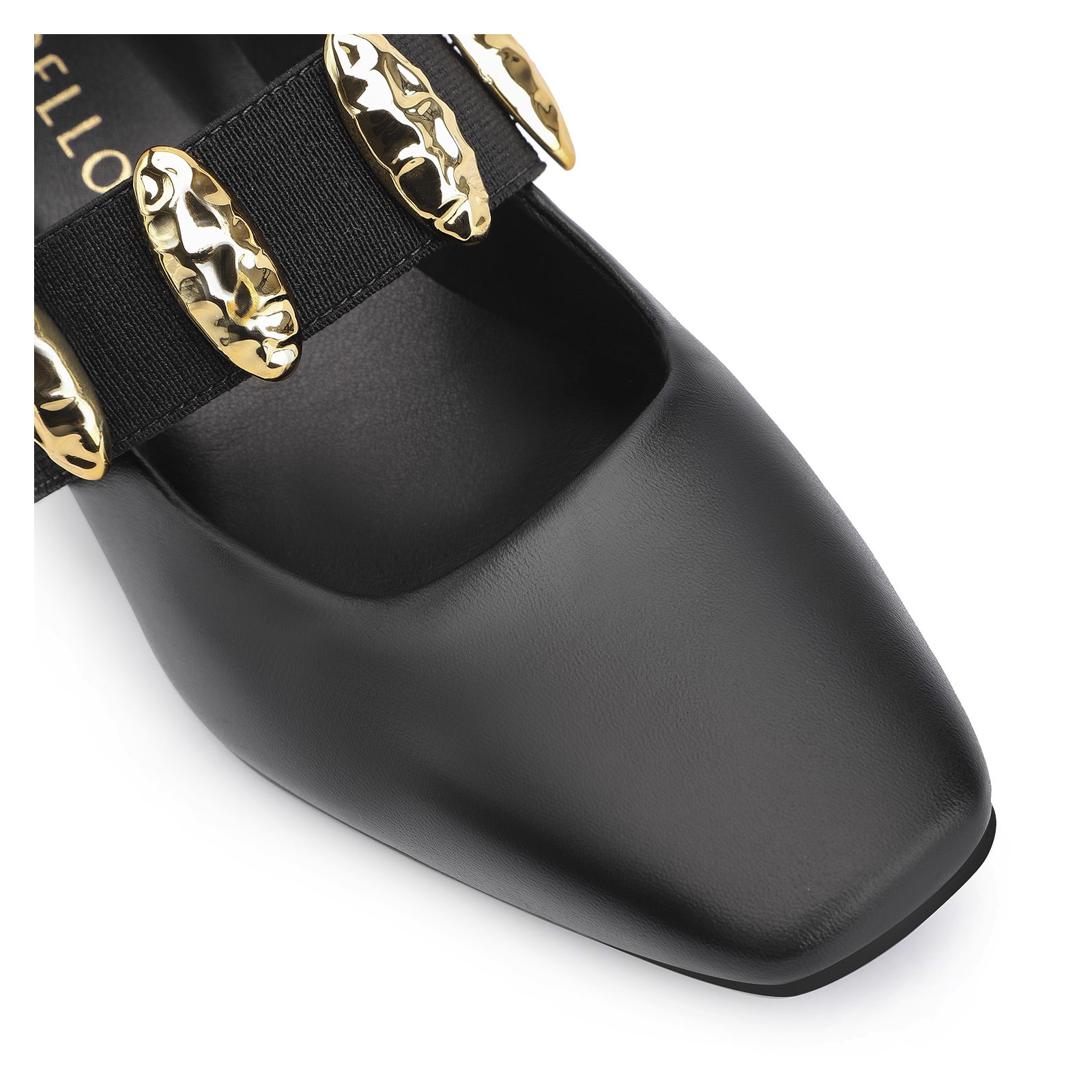 Scarpin Couro Preto