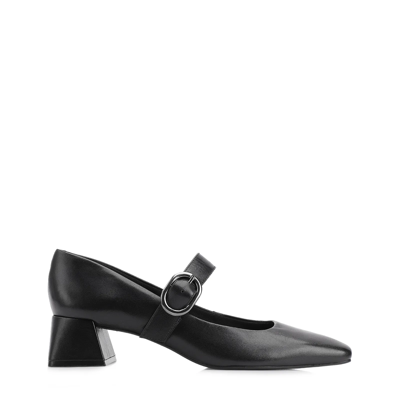 Scarpin Couro Preto