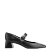 Scarpin Couro Preto - imagem 3