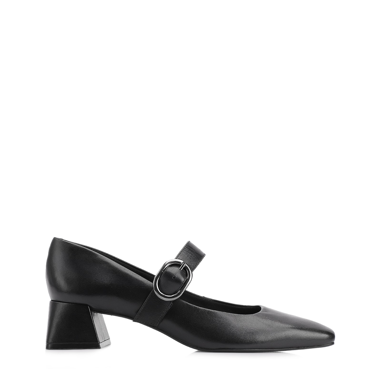 Scarpin Couro Preto