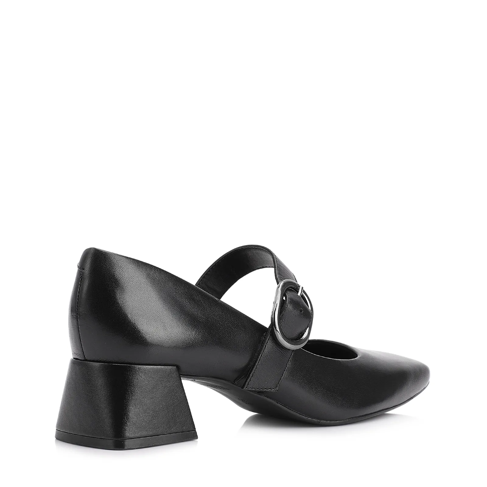 Scarpin Couro Preto