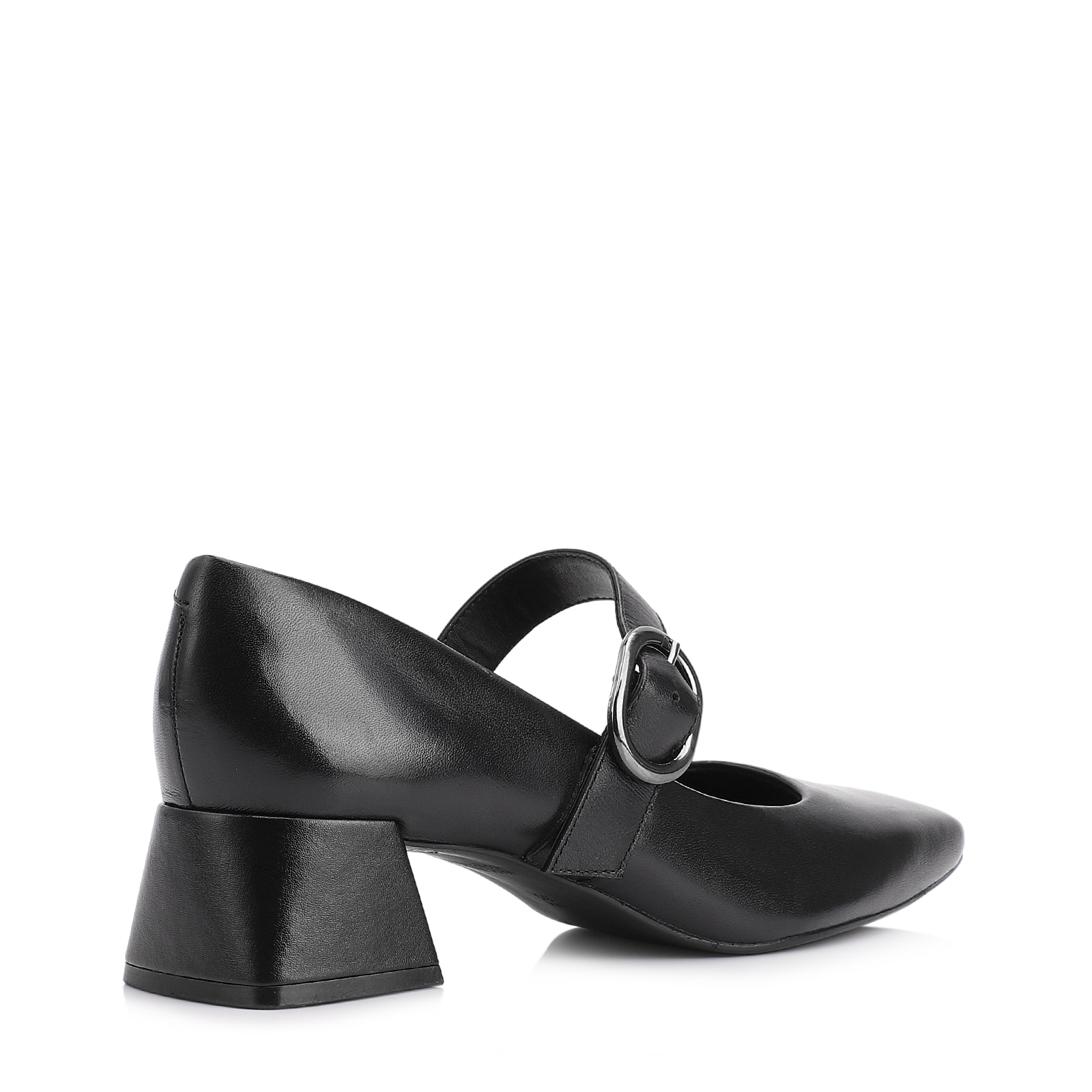 Scarpin Couro Preto