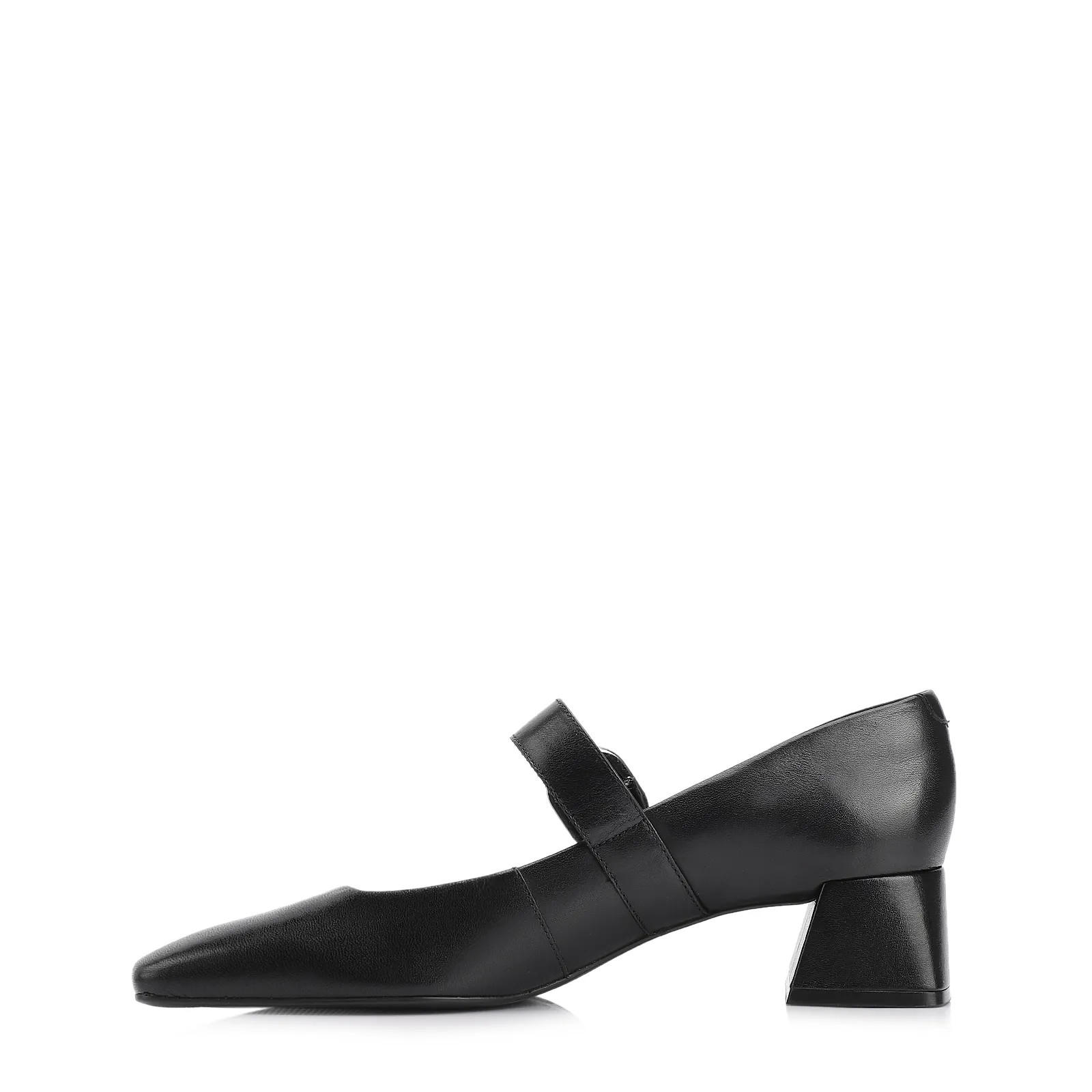 Scarpin Couro Preto