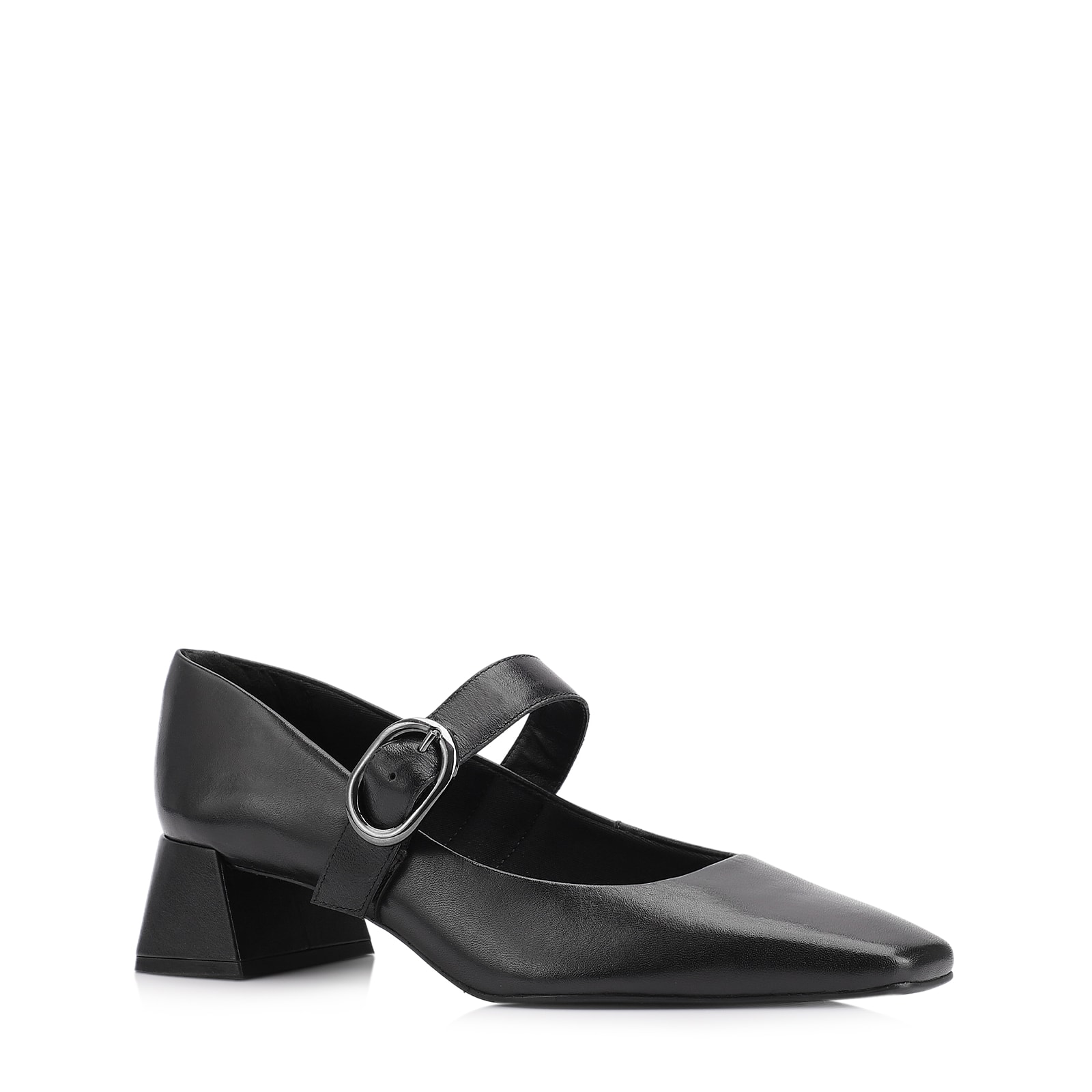 Scarpin Couro Preto