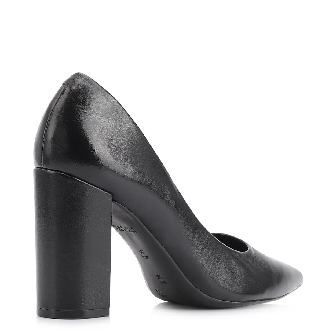 Scarpin Couro Preto - foto 4