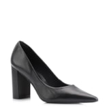 Scarpin Couro Preto