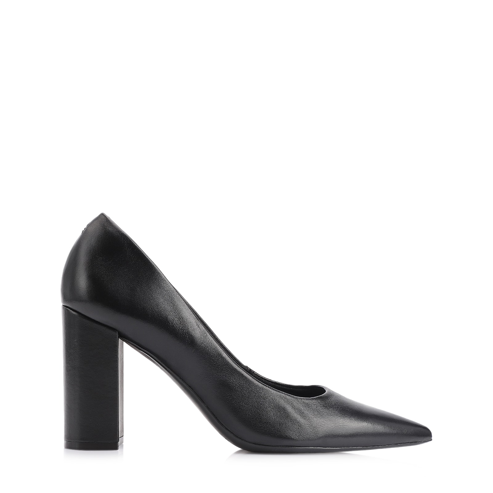 Scarpin Couro Preto