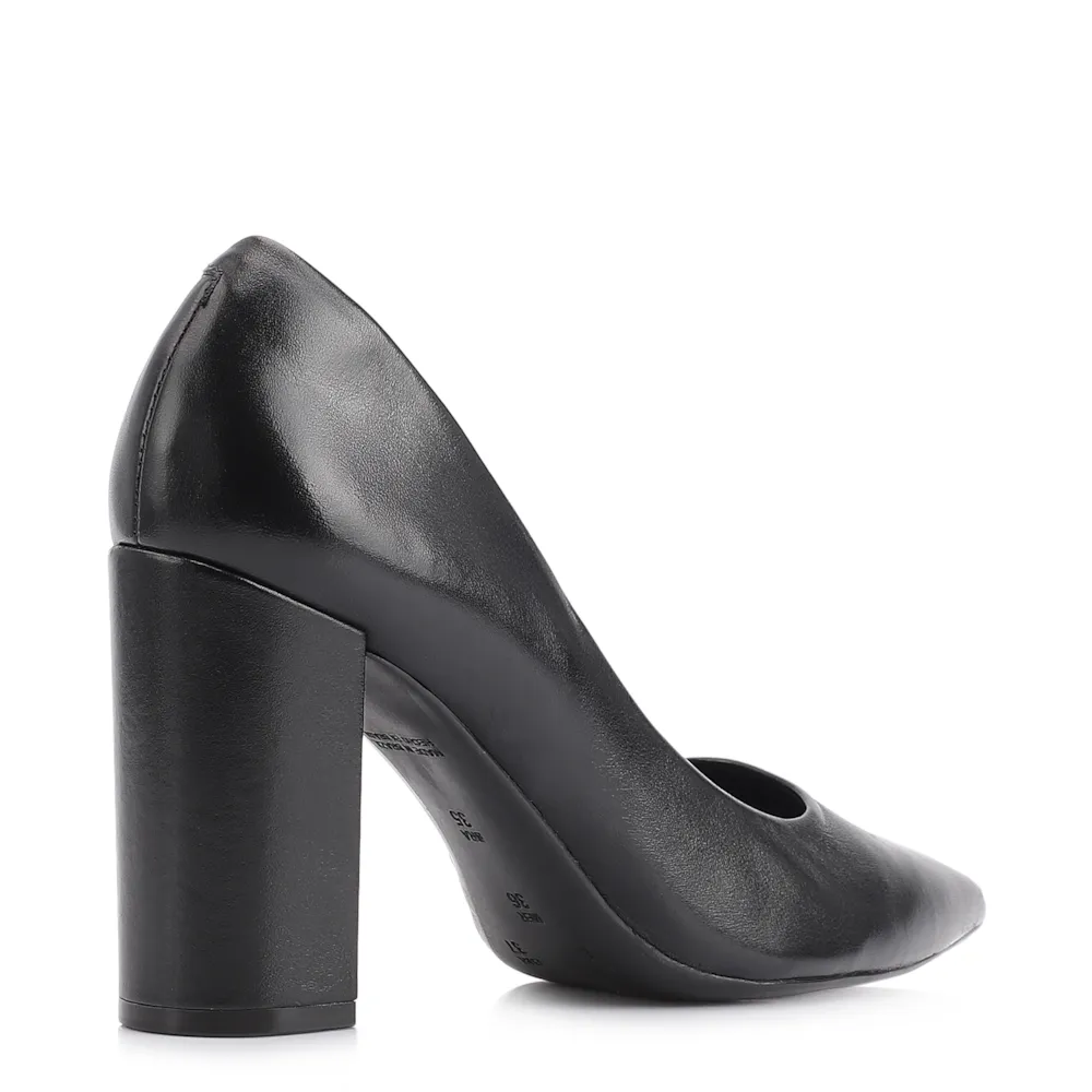 Scarpin Couro Preto - imagem 4