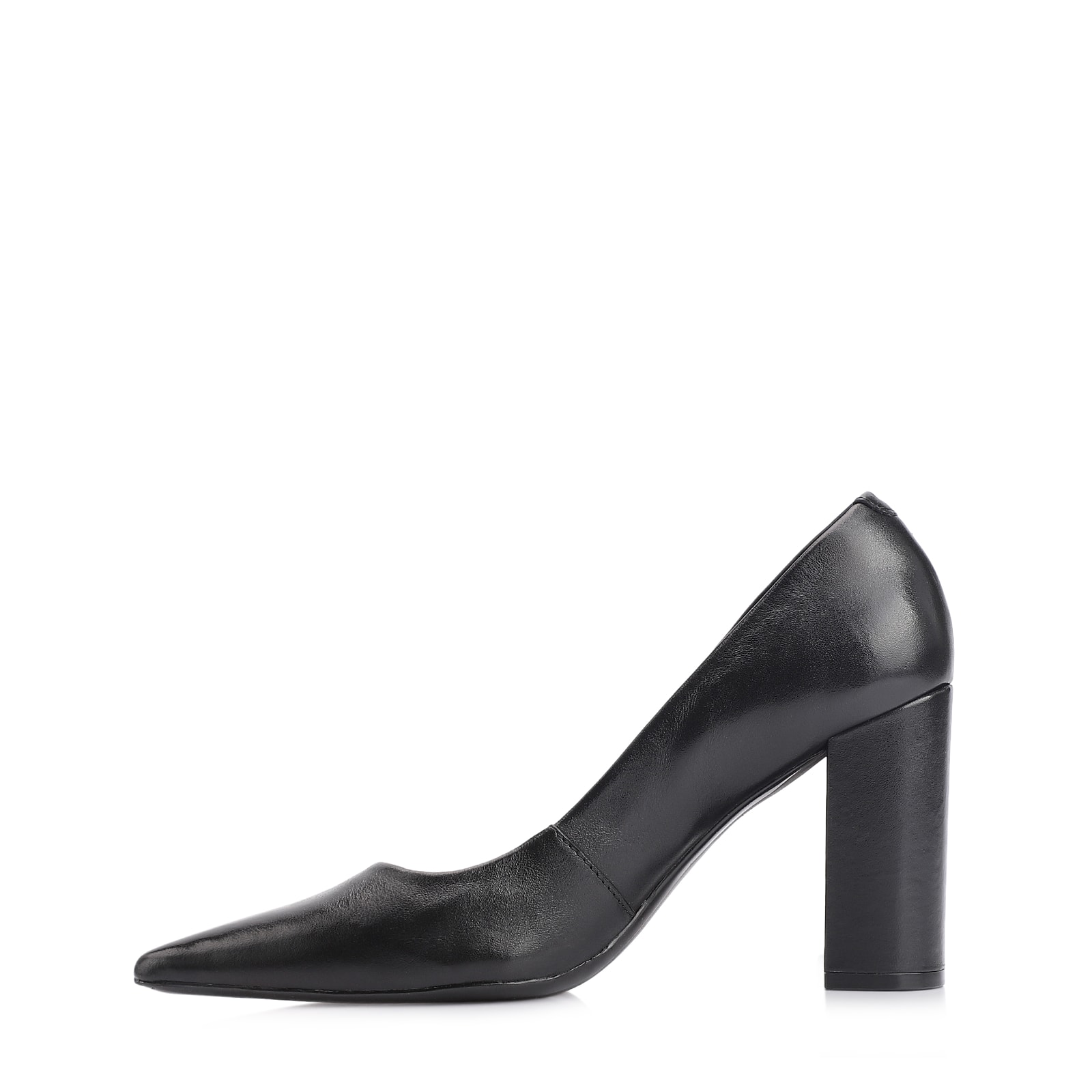 Scarpin Couro Preto