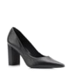 Scarpin Couro Preto - imagem 1