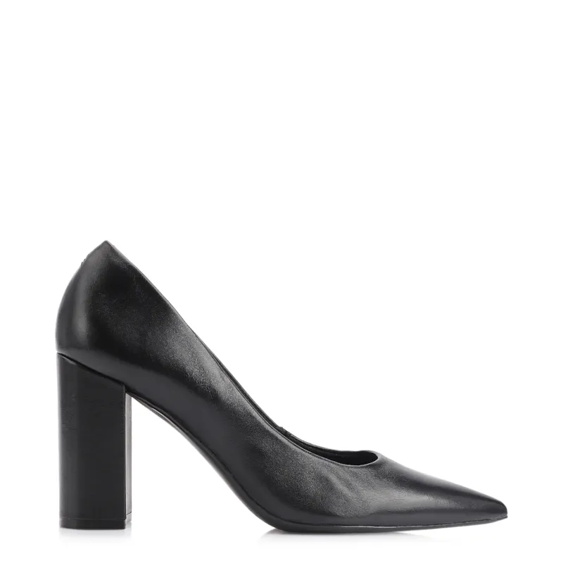 Scarpin Couro Preto - foto 3