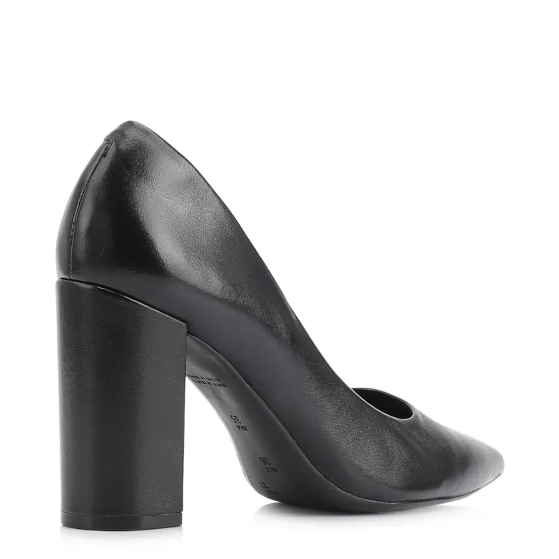 Scarpin Couro Preto - foto 4