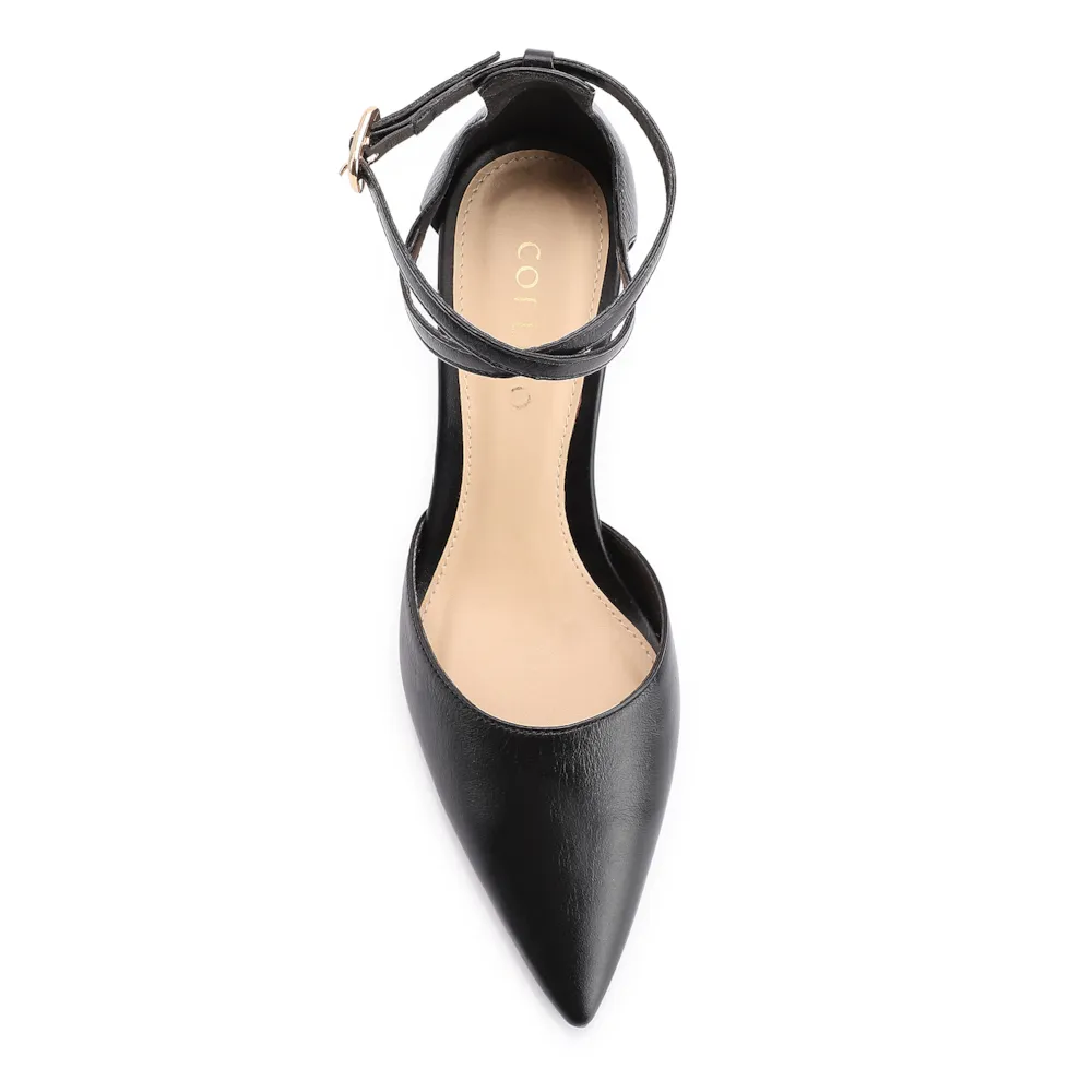 Scarpin Couro Preto - imagem 5