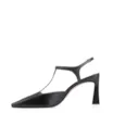 Scarpin Couro Preto - imagem 4