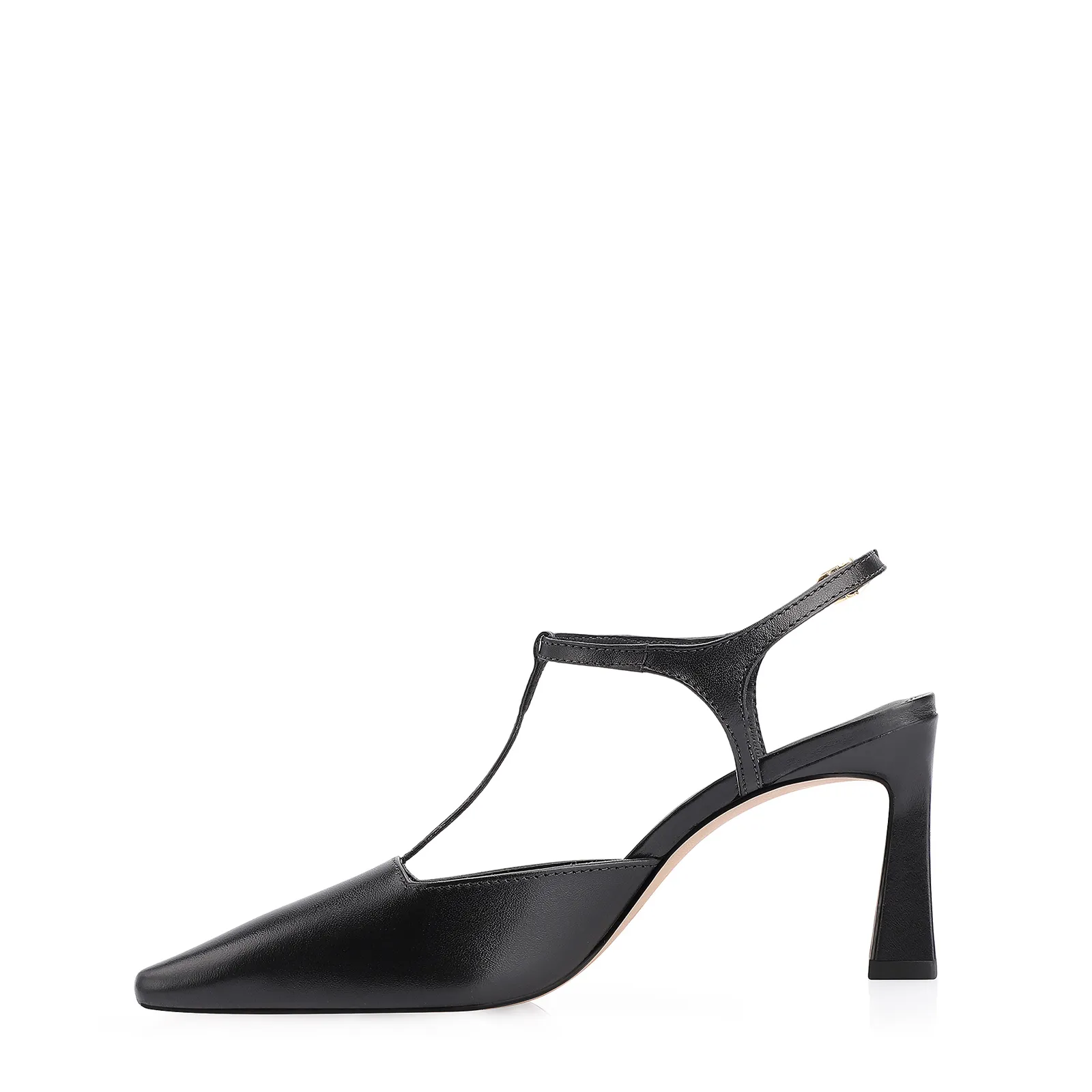 Scarpin Couro Preto