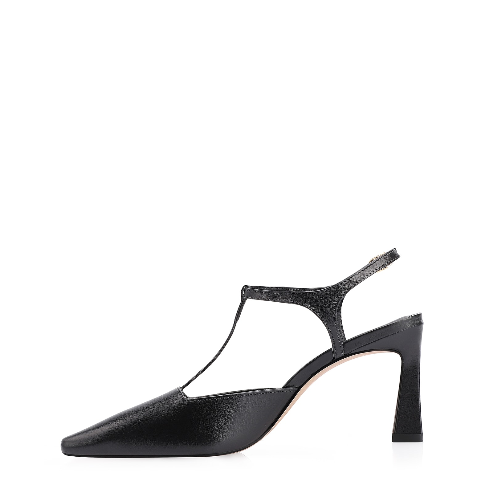 Scarpin Couro Preto