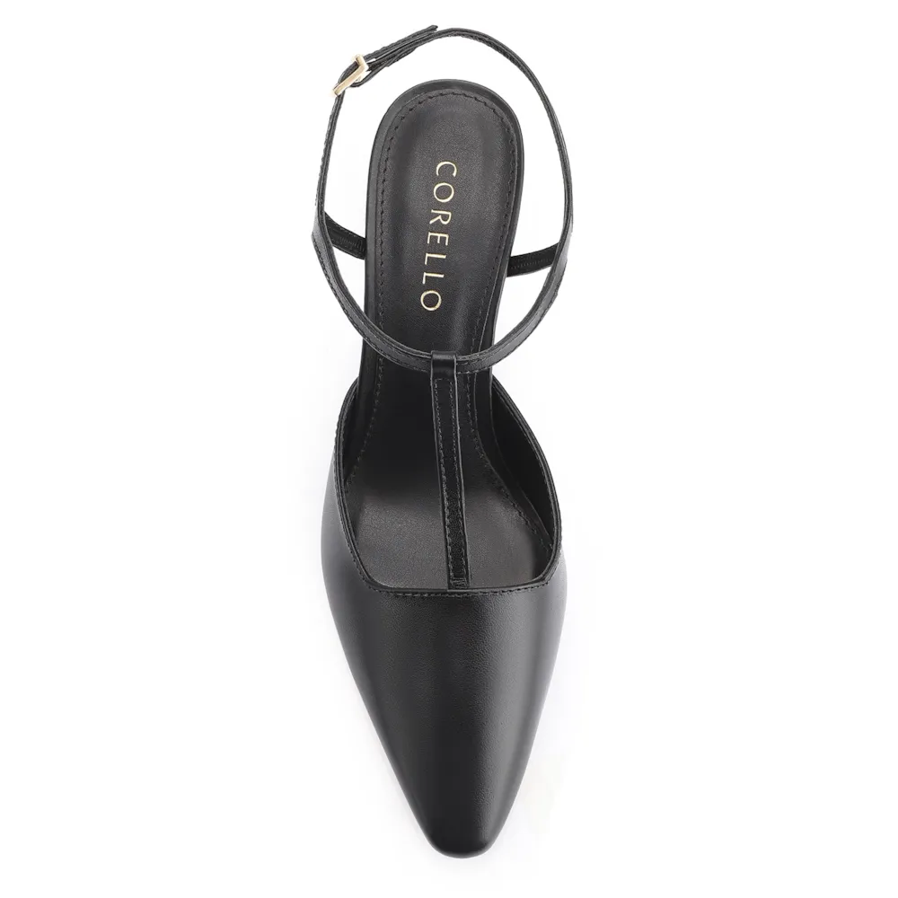Scarpin Couro Preto - imagem 5