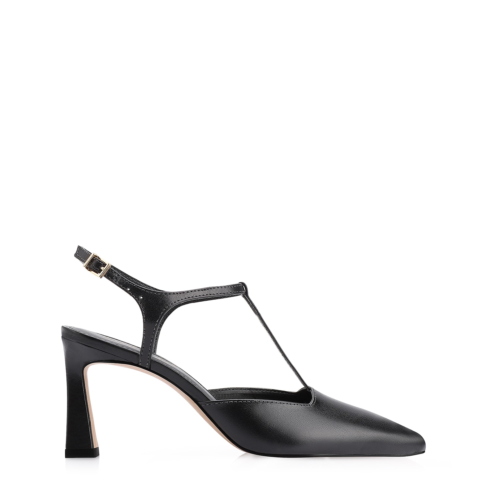 Scarpin Couro Preto