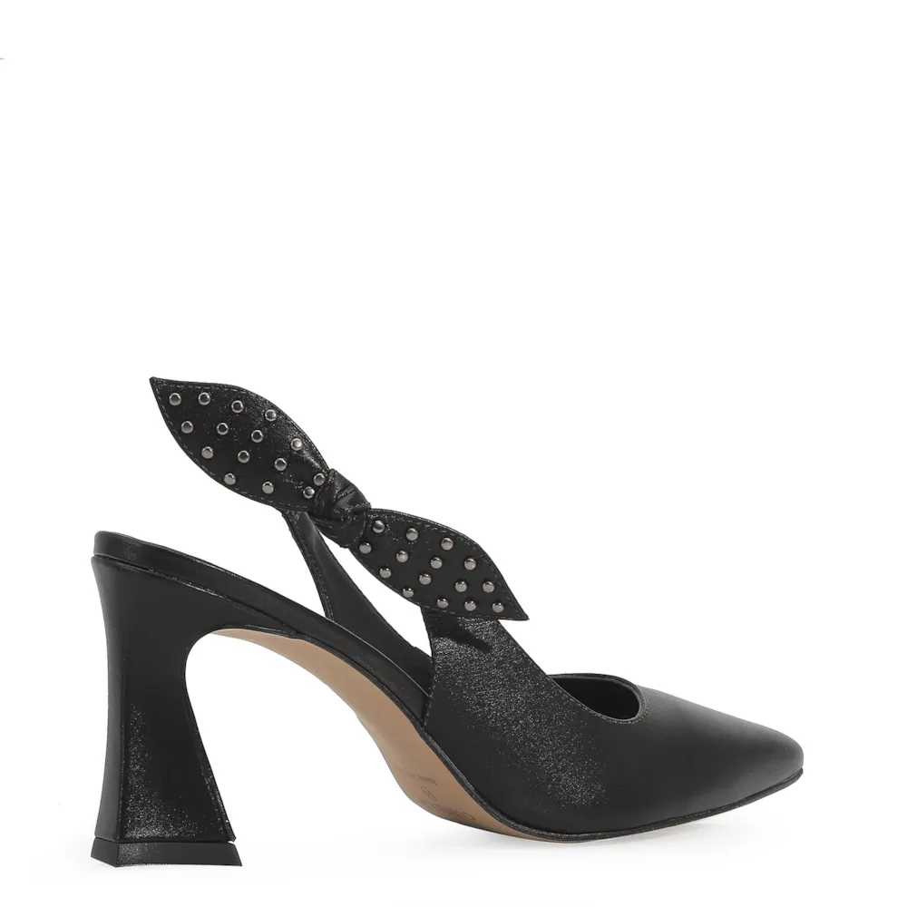 Scarpin Couro Preto - imagem 3