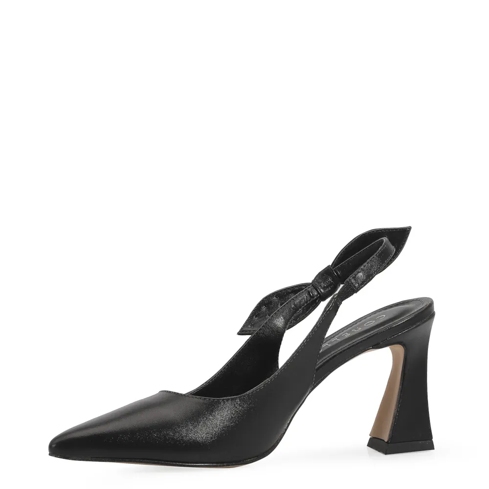 Scarpin Couro Preto - imagem 4