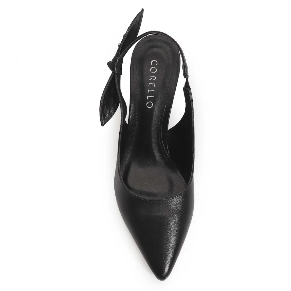 Scarpin Couro Preto - imagem 5