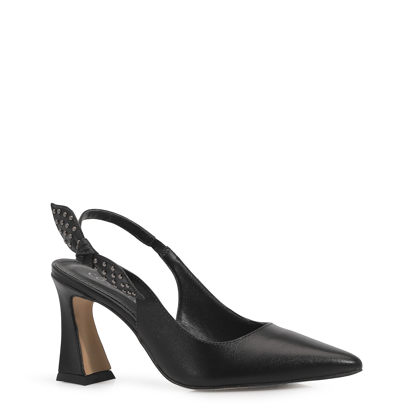 Scarpin Couro Preto