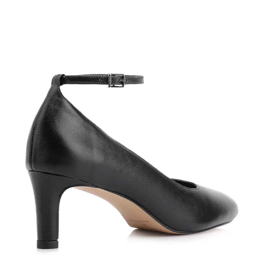 Scarpin Couro Preto - imagem 3