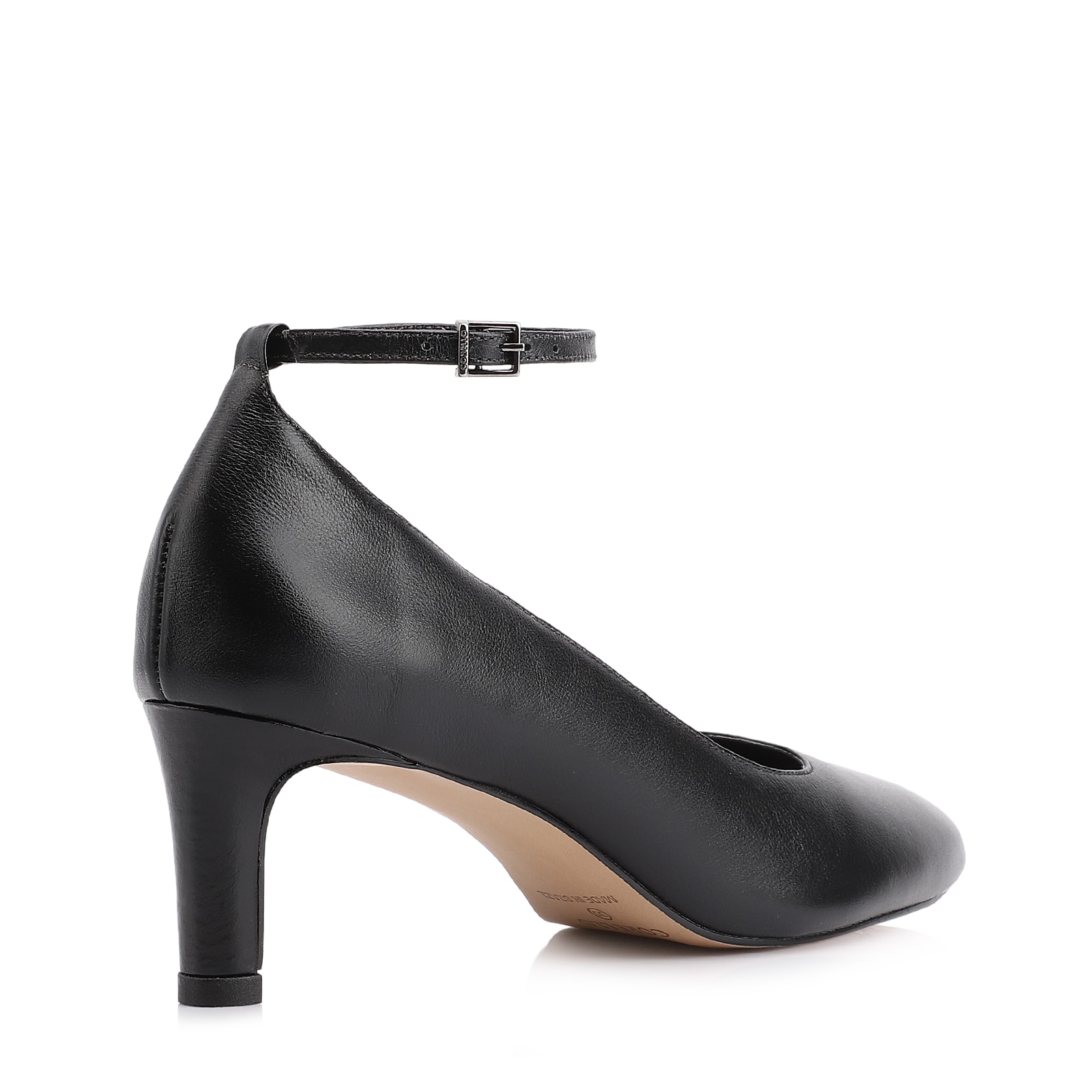Scarpin Couro Preto