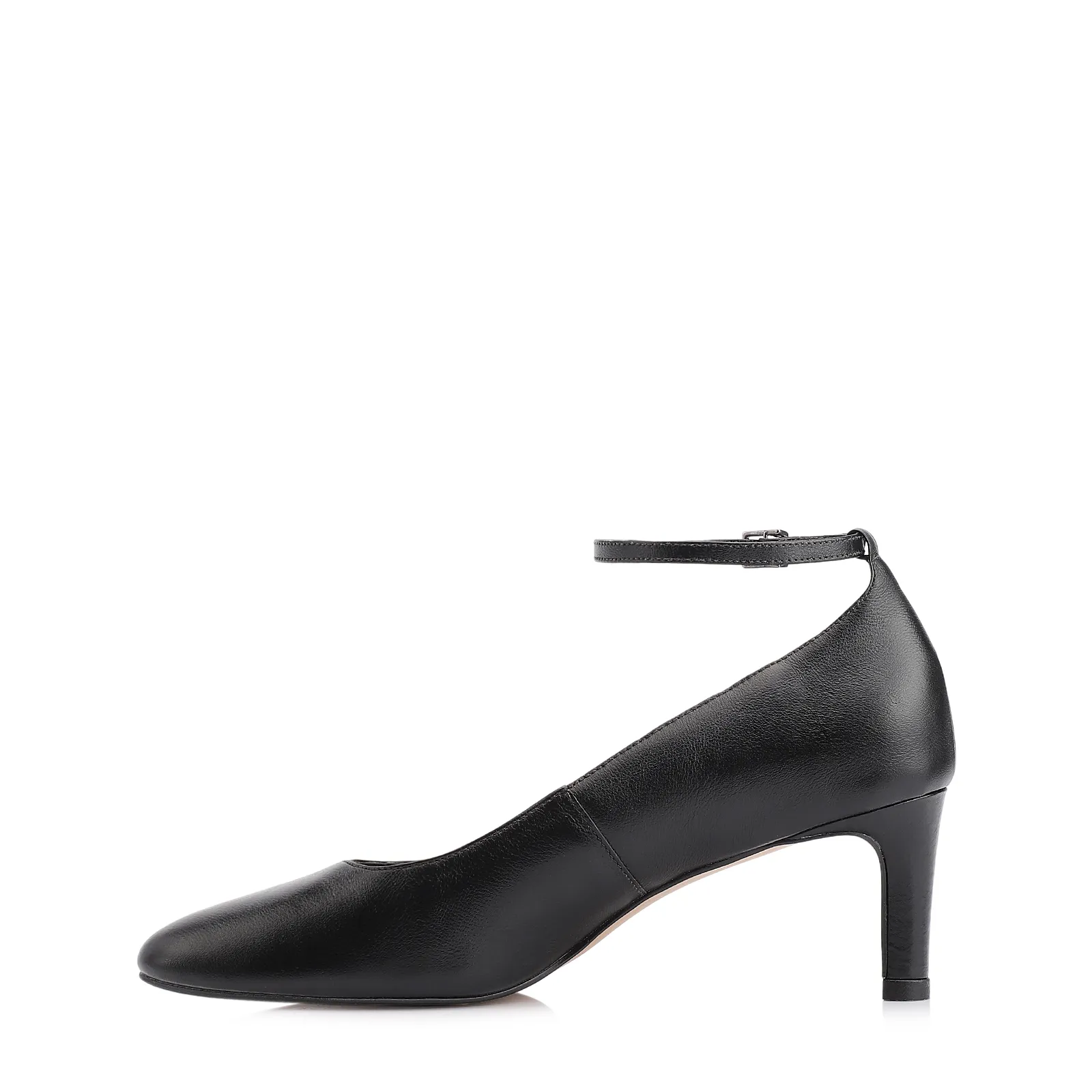 Scarpin Couro Preto