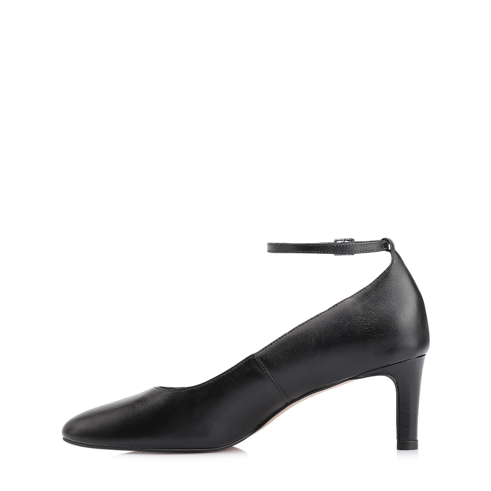 Scarpin Couro Preto