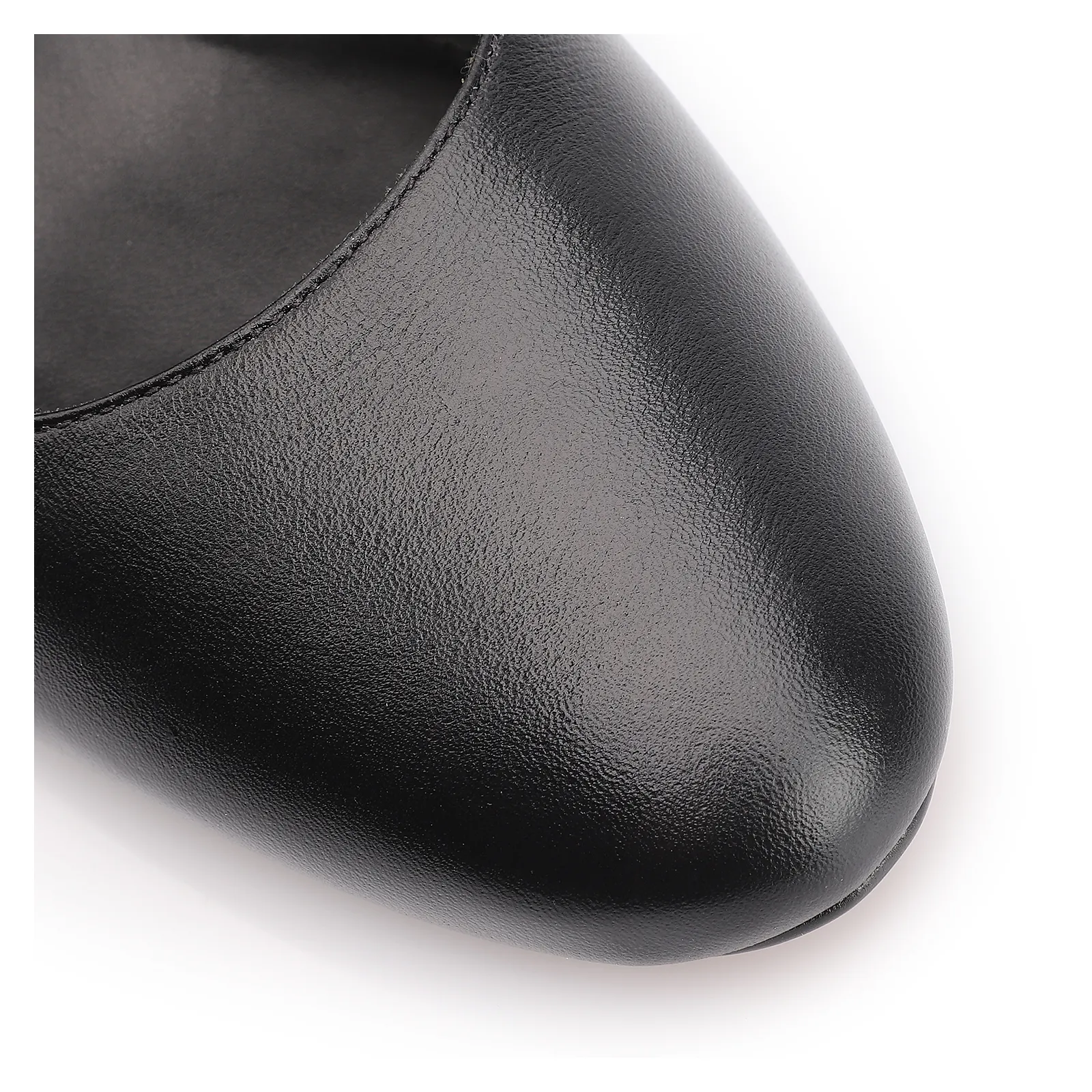 Scarpin Couro Preto