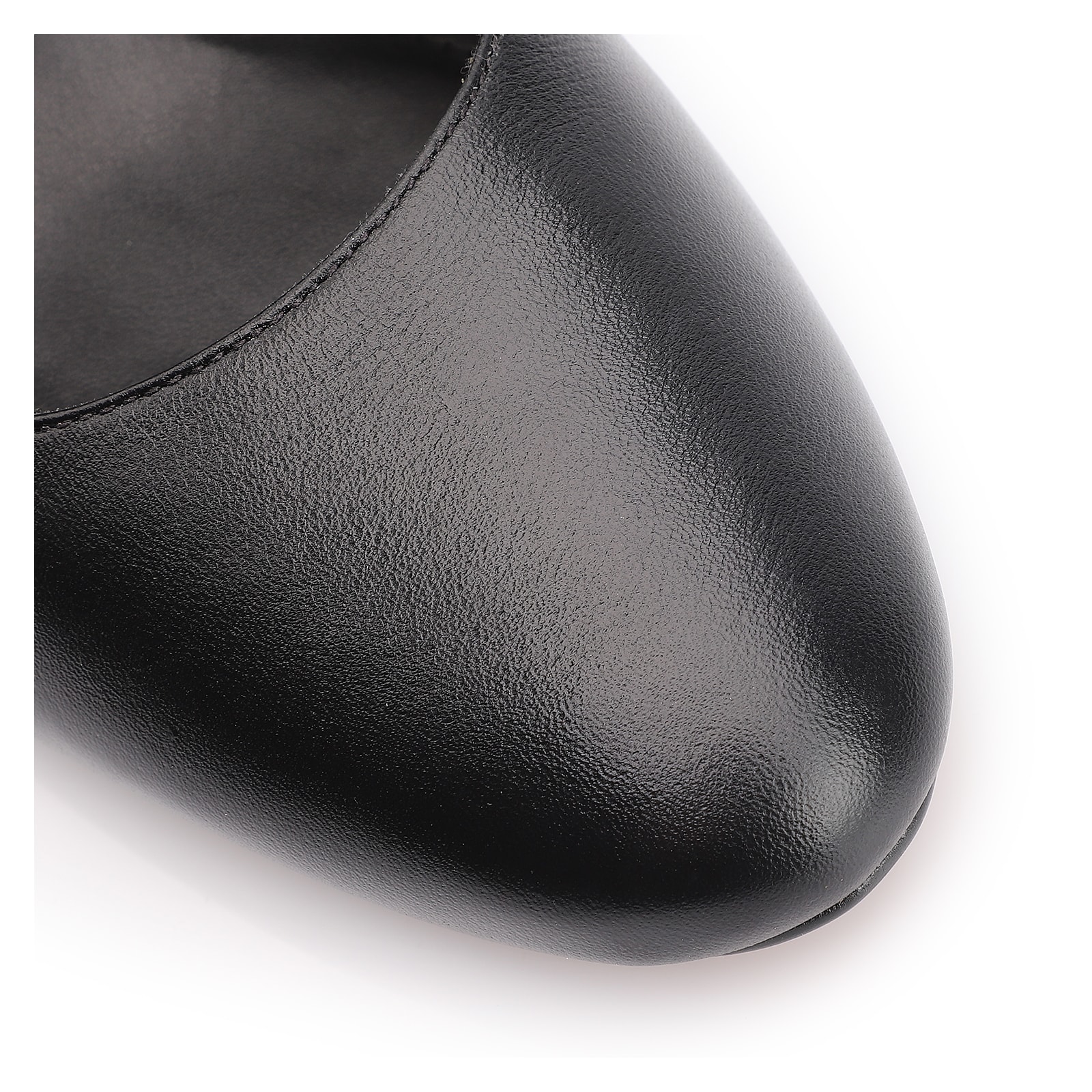 Scarpin Couro Preto