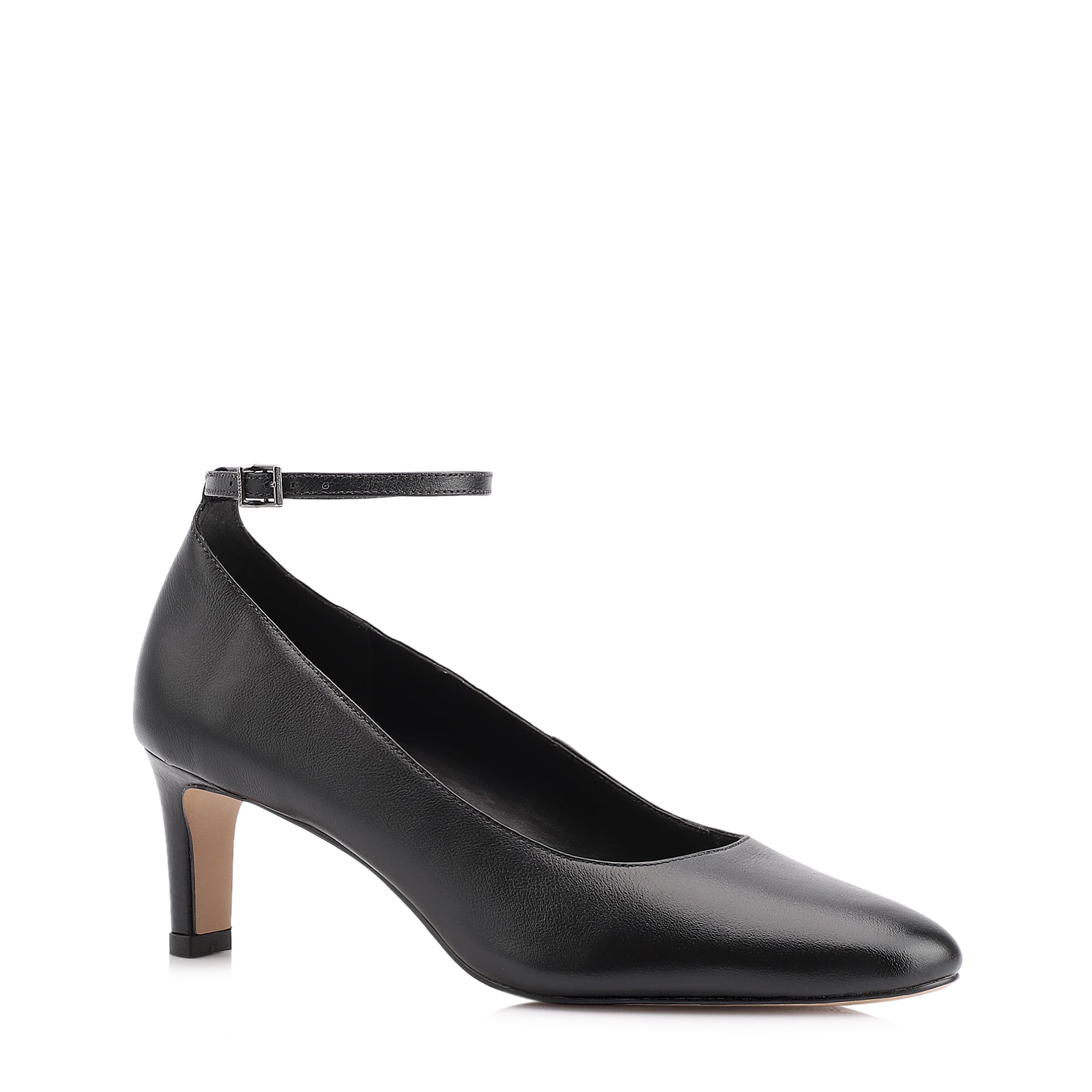 Scarpin Couro Preto