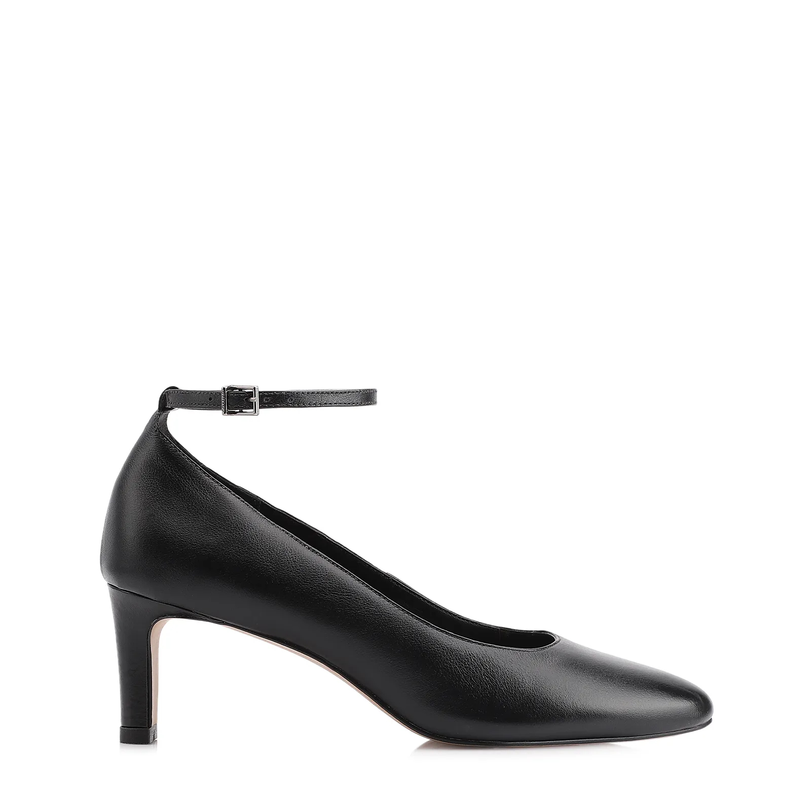 Scarpin Couro Preto
