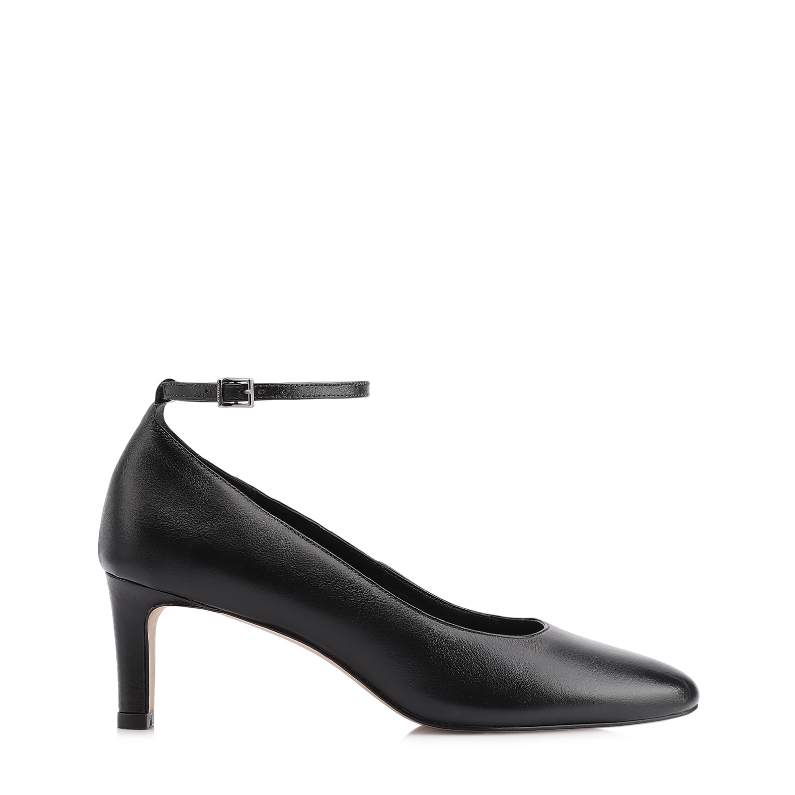 Scarpin Couro Preto