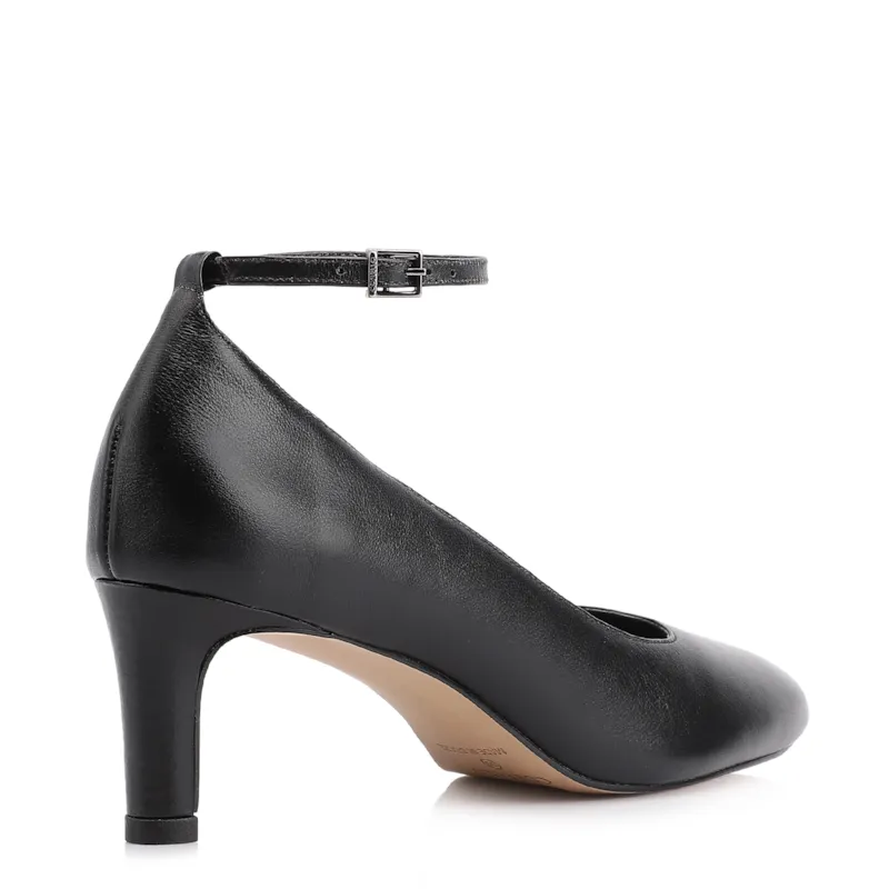 Scarpin Couro Preto - foto 3