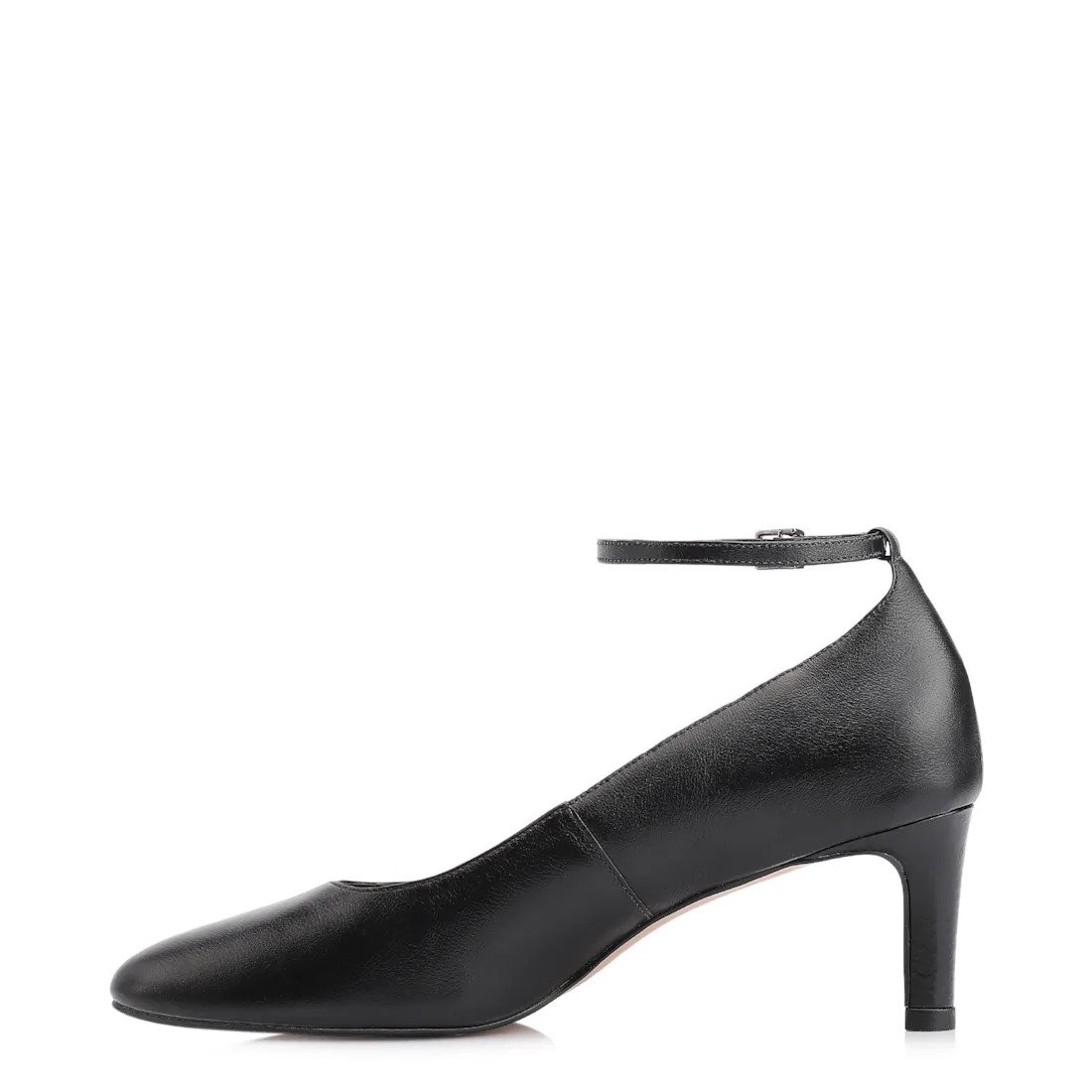 Scarpin Couro Preto - foto 4
