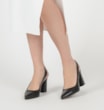 Scarpin Couro Preto - imagem 2