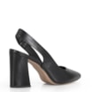 Scarpin Couro Preto - imagem 4