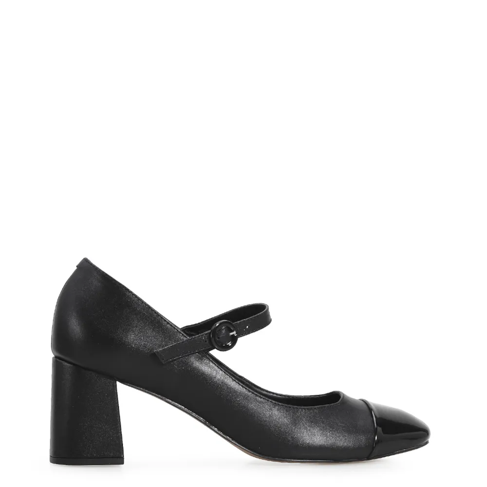 Scarpin Couro Preto - imagem 3