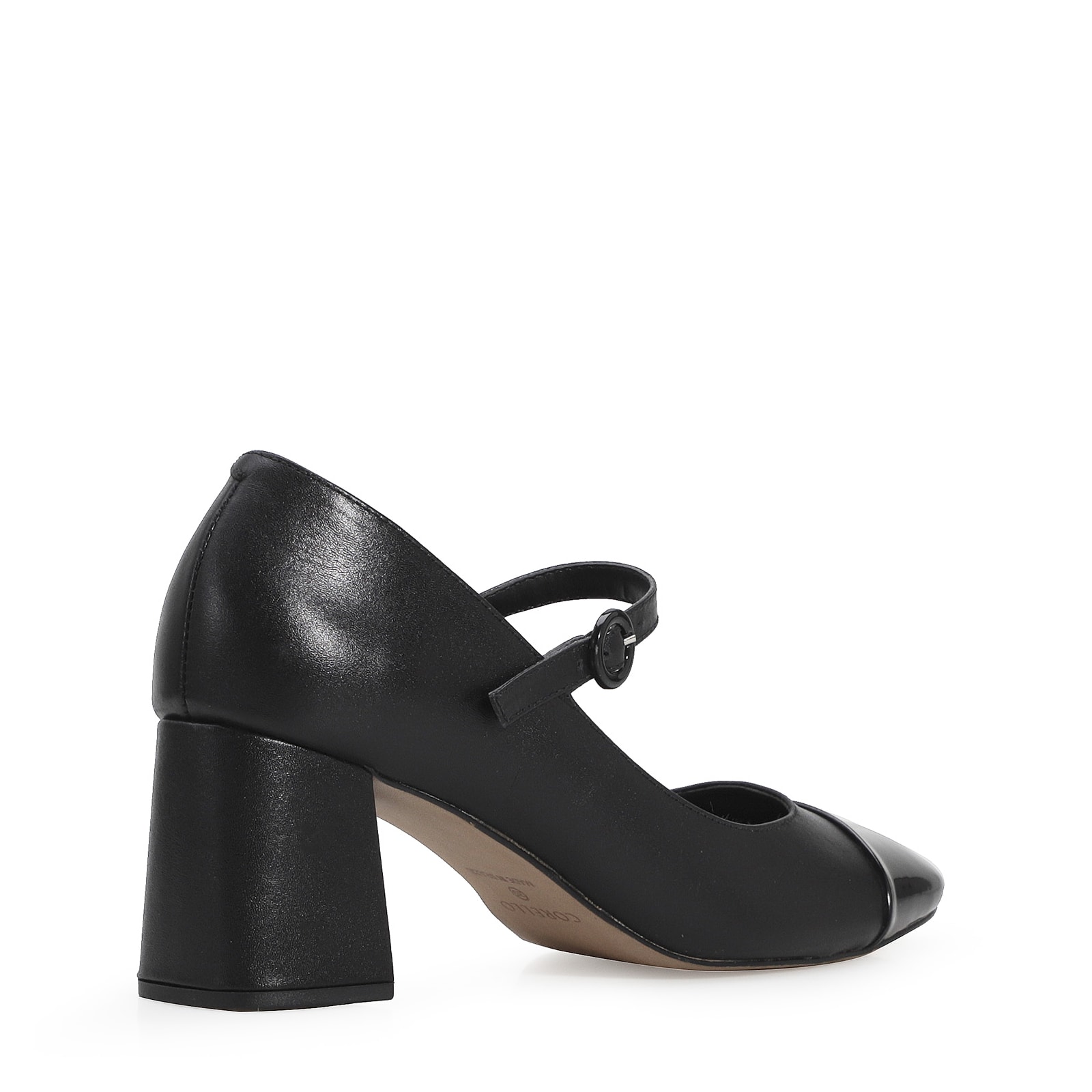 Scarpin Couro Preto
