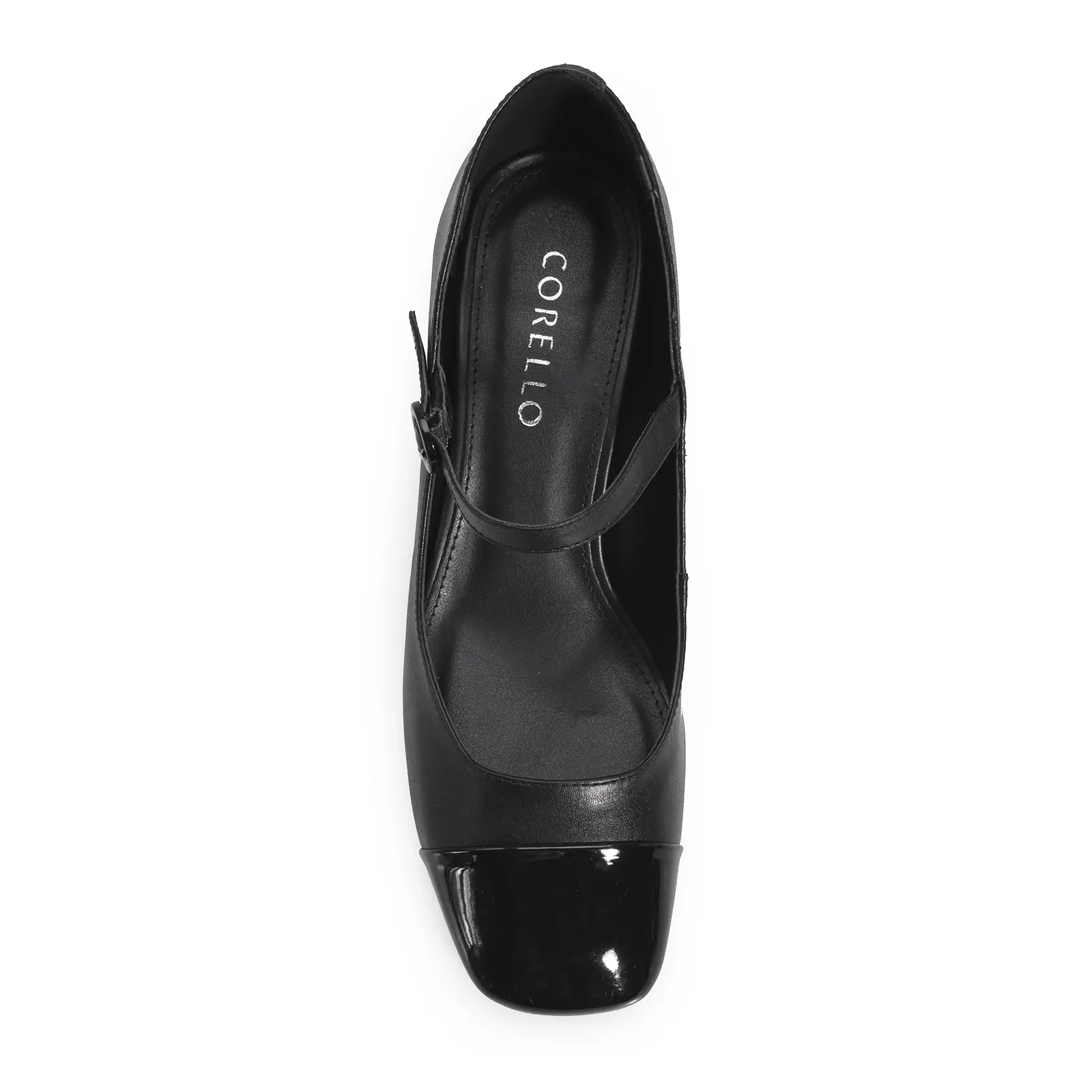 Scarpin Couro Preto