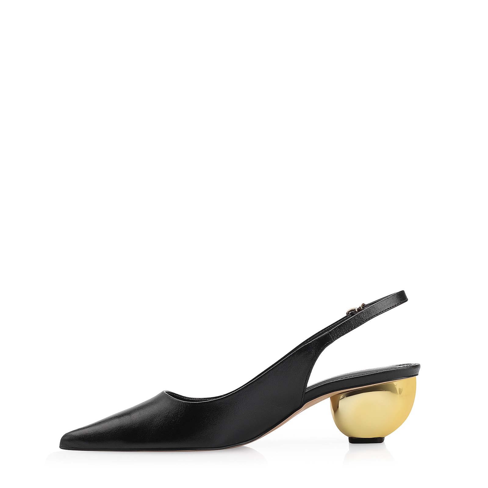 Scarpin Couro Preto