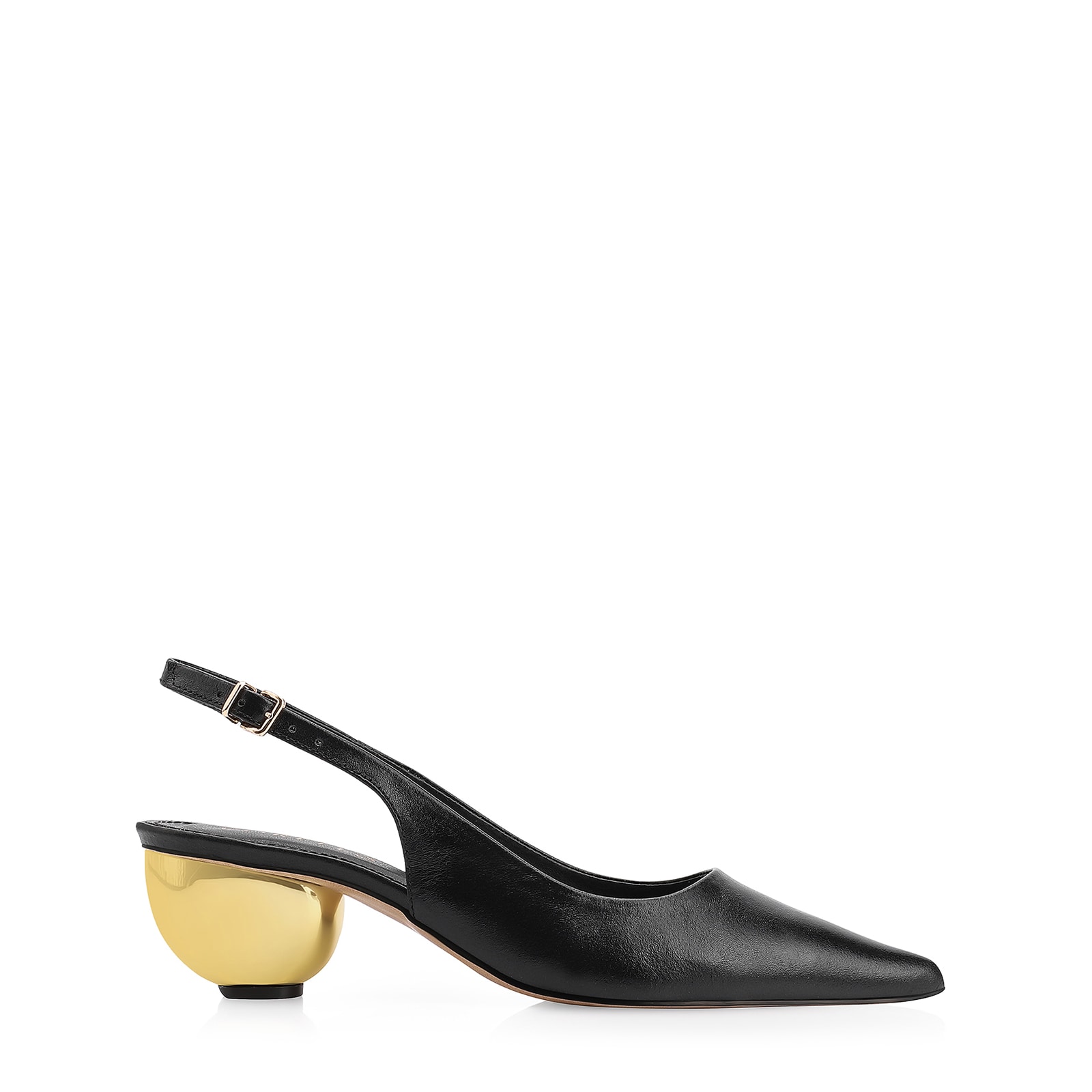 Scarpin Couro Preto