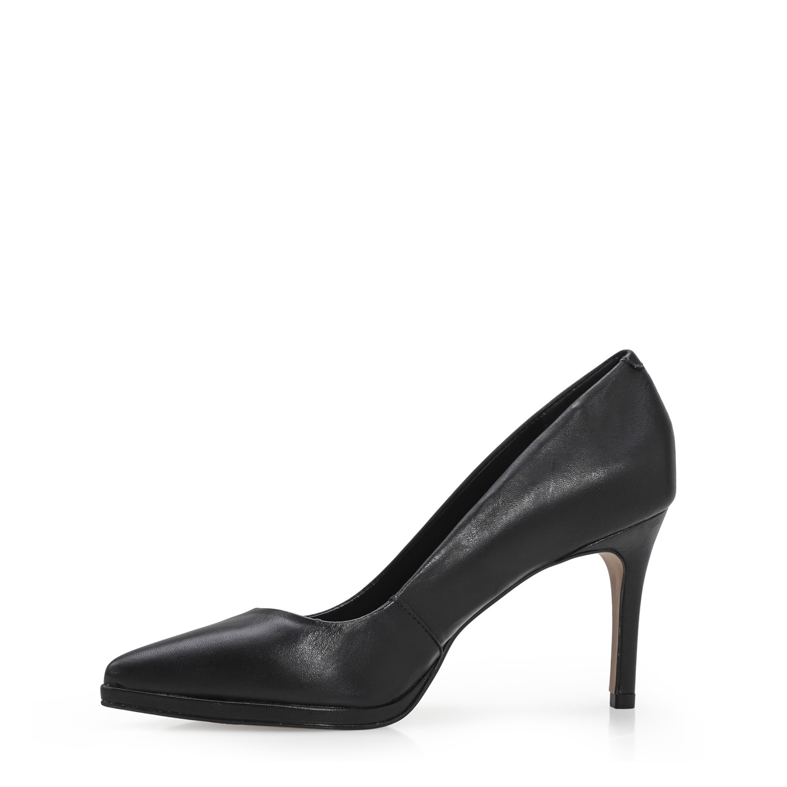 Scarpin Couro Preto
