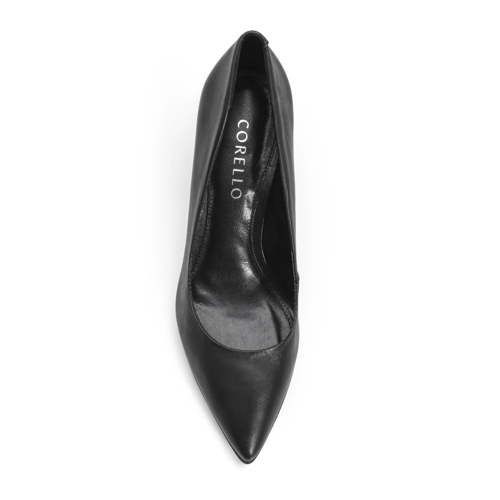 Scarpin Couro Preto