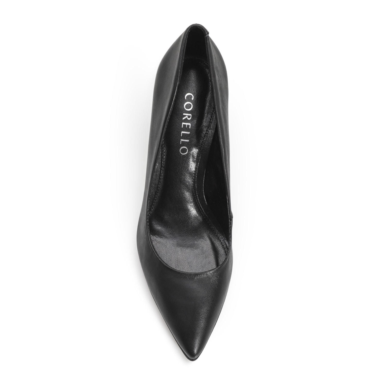 Scarpin Couro Preto