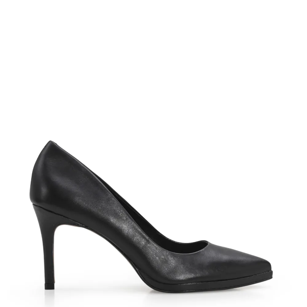 Scarpin Couro Preto - imagem 2